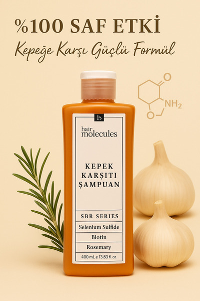 hair molecules Doa Kozmetik Sbr Serisi Kepek Karşıtı Şampuan