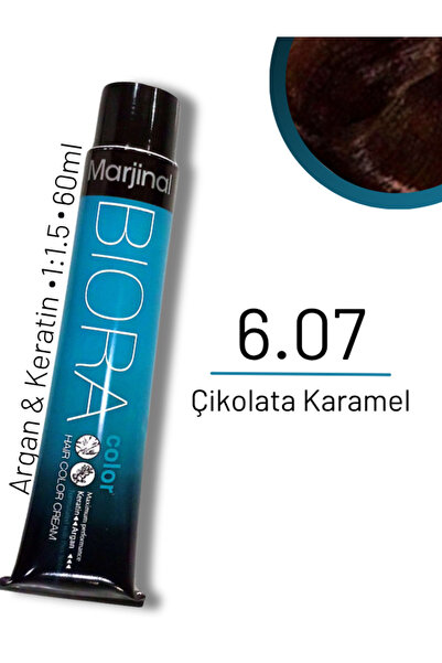 Marjinal Biora Saç Boyası - 6.07 Çikolata Karamel