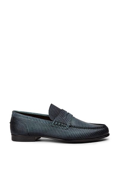 Deery Ανδρικά Loafer Παπούτσια από γνήσιο δέρμα πράσινο