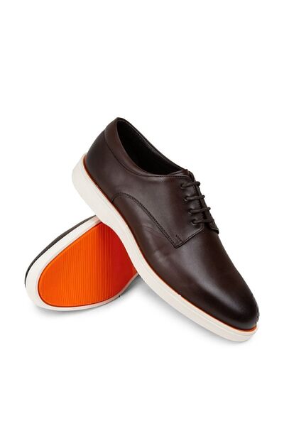 Deery Hakiki Deri Kahverengi Erkek Günlük Ayakkabı