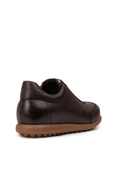 Deery Ανδρικά παπούτσια casual από γνήσιο δέρμα καφέ