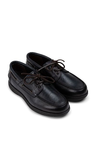 Deery Ανδρικά παπούτσια Casual από γνήσιο δέρμα Navy Blue