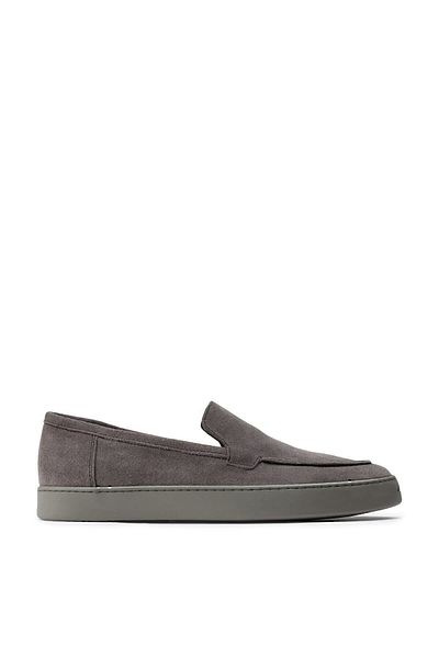 Deery Γνήσια Suede Grey Loafer ανδρικά παπούτσια