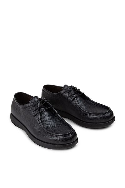 Deery Ανδρικά παπούτσια casual από γνήσιο δέρμα Dark Navy Blue