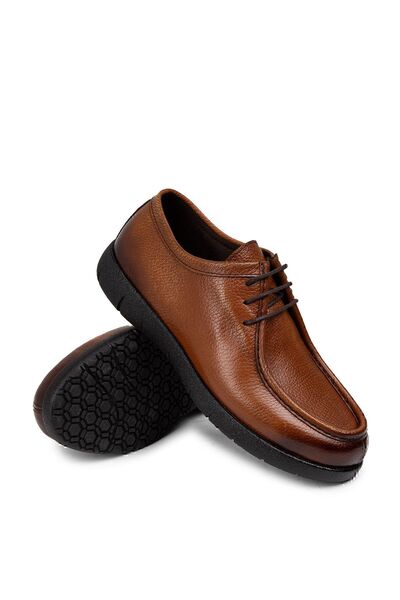 Deery Genuine Leather Tan Color Men's Casual Shoes