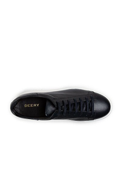 Deery Чоловічі кросівки з натуральної шкіри, темно-сині