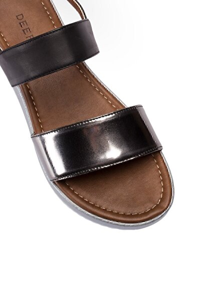 Deery Ασημί Χρώμα Γυναικεία Σανδάλια