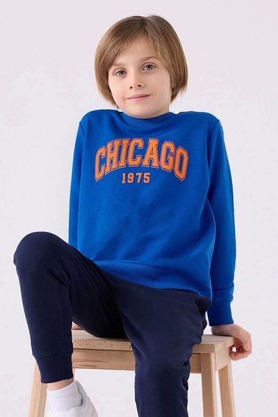 Rolypoly Boy's Tracksuit Set - Cobalt