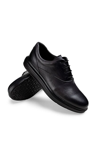 Deery Hakiki Deri Gri Comfort Günlük Erkek Ayakkabı