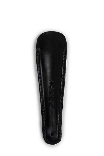 Deery Hakiki Deri Çelik Gövdeli Siyah Ayakkabı Çekeceği