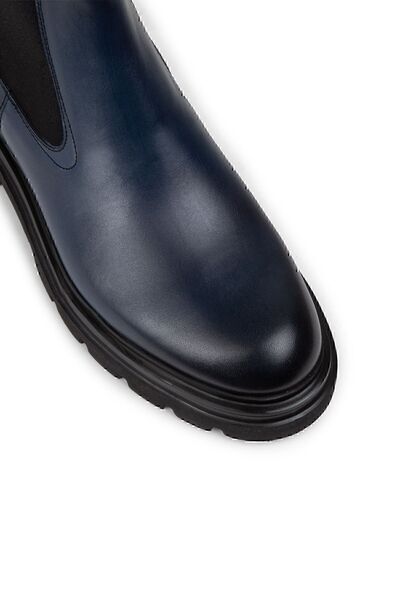 Deery Hakiki Deri Lacivert Chelsea Erkek Bot