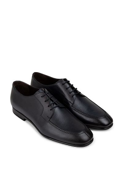 Deery Ανδρικά παπούτσια από γνήσιο δέρμα Navy Blue Classic