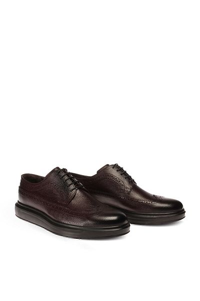 Deery Pantofi casual pentru bărbați roșii Claret 01293MSYHP09