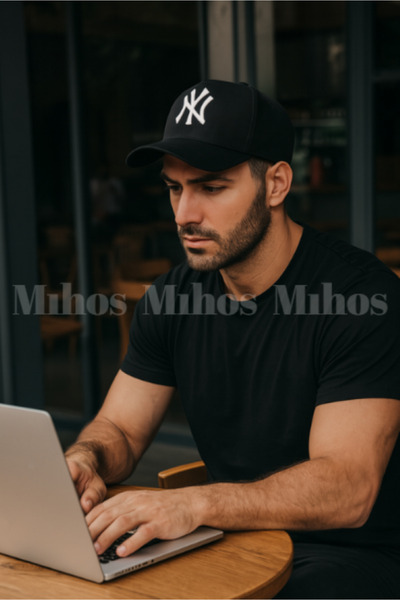 Mihos Ny Newyork Model Siyah Şapka 1 Adet