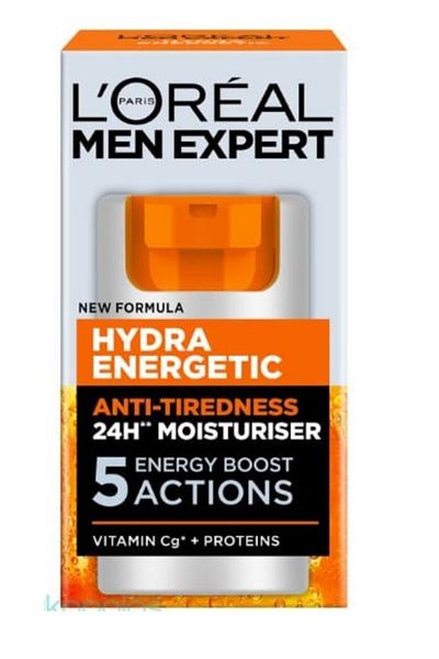 L'Oreal Paris Men Expert Hydra Energetic 50ml - Fatigue Moisturizing Gel Face Cream