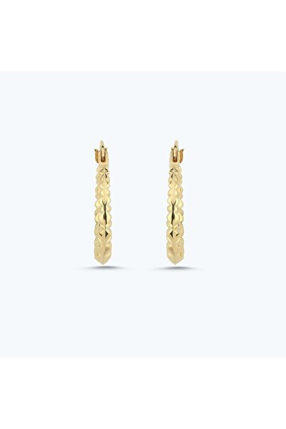 Altınbaş Altın Halka Küpe