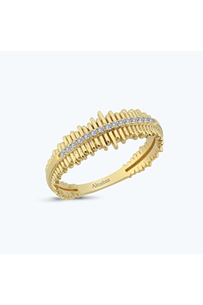 Altınbaş Altın Sıra Taş Yüzük