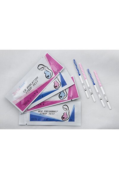 babyfast 20 Adet Ovulasyon 2 Adet Gebelik Testi Hijyenik Strip Test - Ce Ve Sağlık Bakanlığı Onaylı