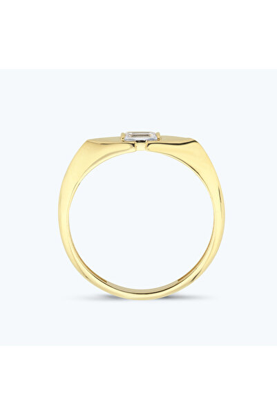 Altınbaş Altın Baget Taşlı Yüzük