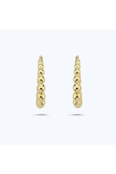 Altınbaş Altın Halka Küpe