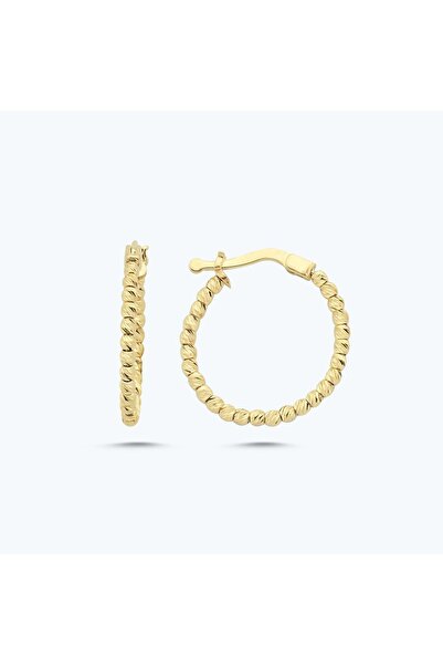 Altınbaş Altın Halka Küpe