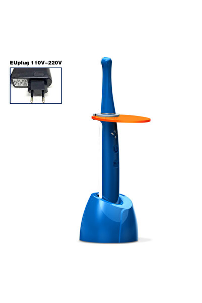 Choice قابس الاتحاد الأوروبي الأزرق EXP Dental اللاسلكي LED علاج ضوء المعالجة...