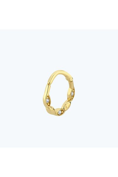 Altınbaş Gold Helix Piercing