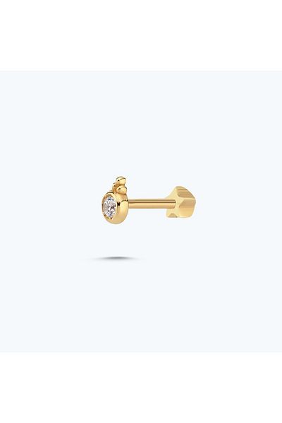 Altınbaş Gold Tragus Piercing