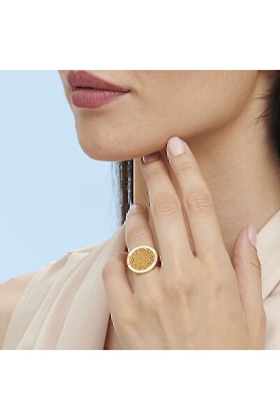 Altınbaş 22 Ayar Mandala Yüzük