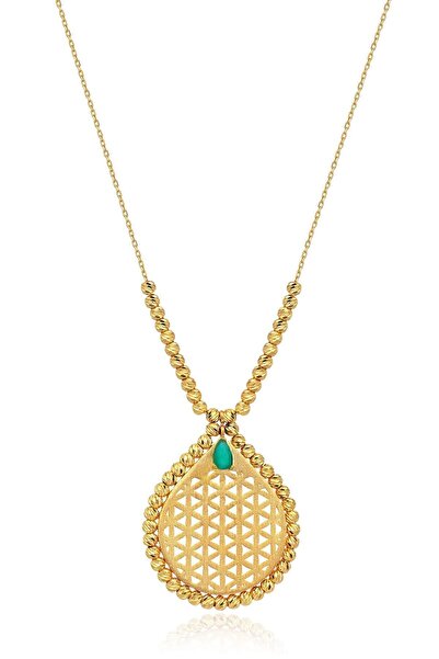 Altınbaş Kadın 22 Ayar Altın Yaşam Çiçeği Kolye KLSS014-24875