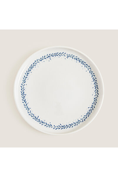 Chakra Pelion Pasta Tabağı 20 Cm Mavi/Beyaz