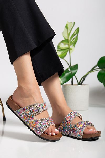 Pienn Tekın Shoes Soft Sole Stone Slippers