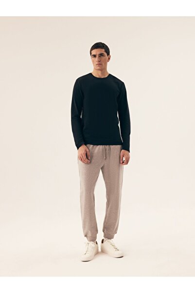 Henderson Men's Long Sleeve T-shirt Set 2-pack Cotton & Elastane Mix Everyday Comfort | Move