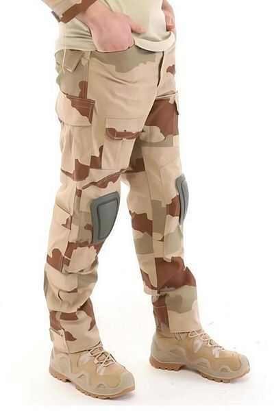SINGLE SWORD Παντελόνι Cargo Outdoor Camouflage Tactical Ανδρικό & Γυναικείο με Επιγονατίδες