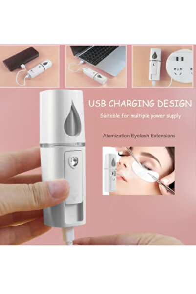 Prime Portable Rechargeable Handheld Face Nano Mist Spray hair and facial steamer ion water mist spr