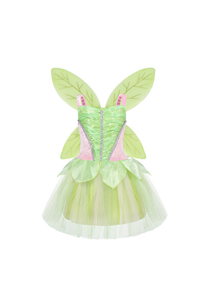 Generic Masquerade Butterfly Costume Wonderful Fairy Princess Dress Halloween Show Party Gathering L