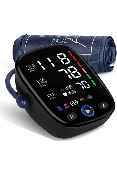 Choice Kingclinic Blood Pressure Monitor Upper Arm Automatic Bp Cuff Machine With Led Display For Home U...