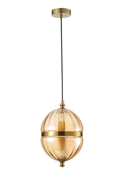 Apliqa Dolly 6 Watt 3000K Ledli Bal Camlı Tekli Sarkıt Led Avize