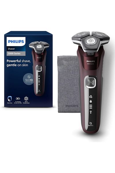 Philips Electric Shaver Series 5000, Wet & Dry with SkinIQ technology, S5881/10