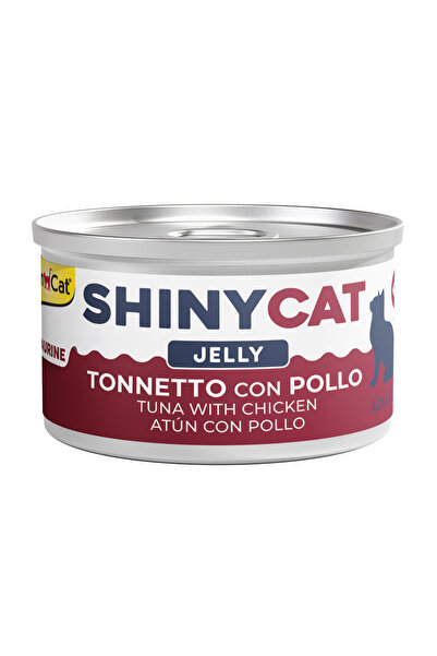 Gimpet Gimcat Shinycat Ton Balıklı Ve Tavuklu Kedi Konservesi 70gr