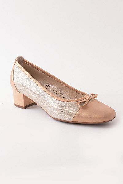 Modaviki Genuine - Piele - Anatomic - Pantofi - Aur - Sft8827