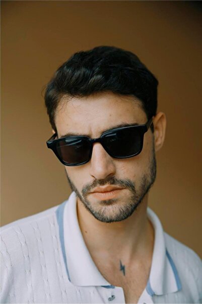 Bilge Karga Elvin Black Black Erkek Güneş Gözlüğü