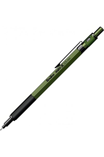 Scrikss Matrix 0.5mm Mekanik Kurşun Kalem Haki
