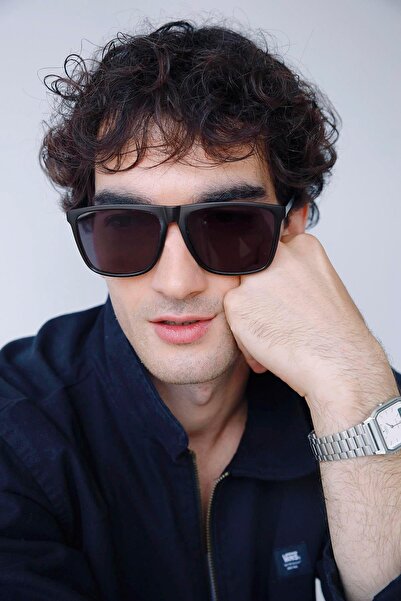 Bilge Karga Mutida Dark Brown Black Men's Sunglasses