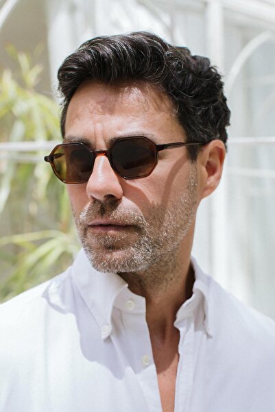 Bilge Karga Liam Brown Brown Erkek Güneş Gözlüğü