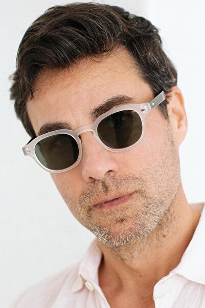 Bilge Karga Ryan Matt Clear Green Sunglasses for Men