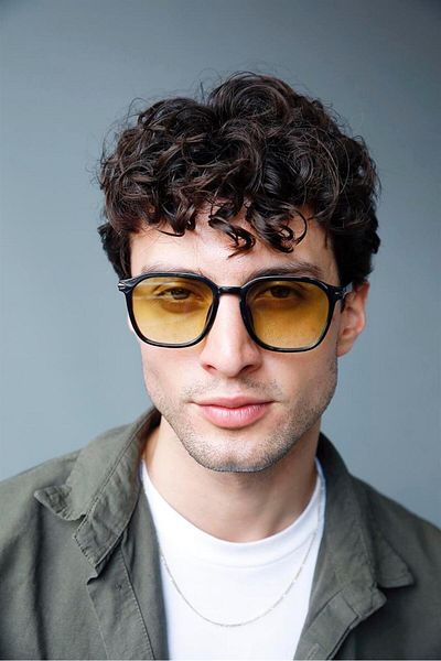Bilge Karga Marit Black Yellow Men's Sunglasses