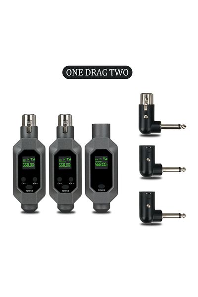 Choice G2 Wireless Microphone System Xlr Mic Converter Adapter Uhf Automatic Transmitter Setup For Condense