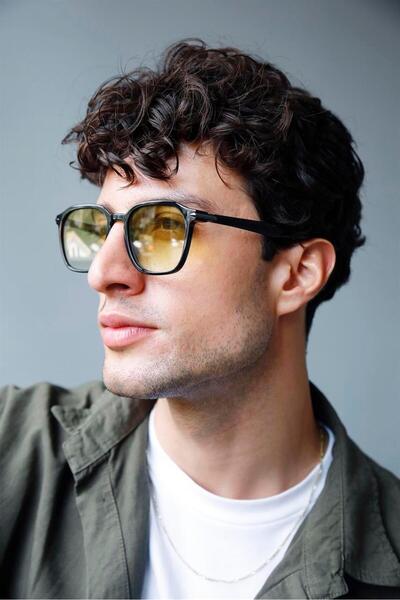 Bilge Karga Marit Black Yellow Men's Sunglasses