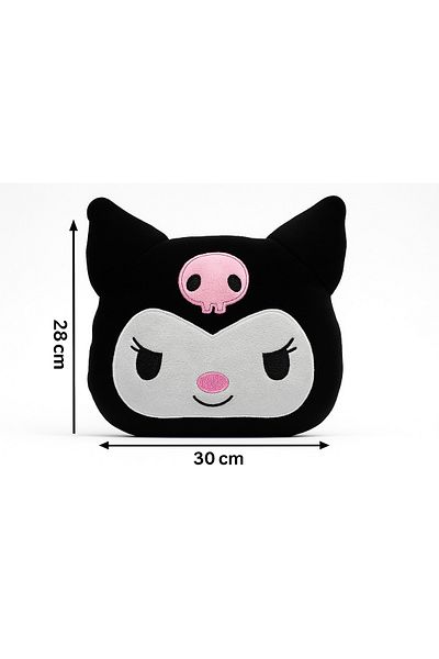 SNSTİCARET Labubu Plush Doll Decorative Pillow, Sleeping Companion Labubu Toy